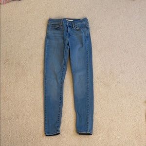 Super Skinny Levi Jeans